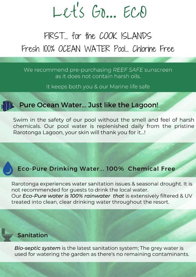Ocean Escape Resort & Spa Đảo Đảo Rarotonga Ngoại thất bức ảnh